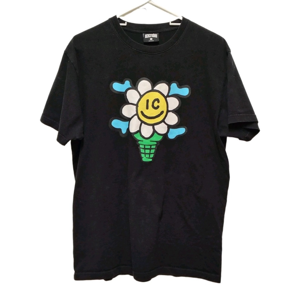 ICECREAM Dotty Graphic T-Shirt Billionaire Boys Club Large Daisy Cones...